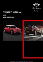 2013_MINI_Hardtop_Clubman_all_trims用户手册 封面