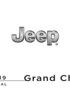 2019JEEP吉普进口GRAND CHEROKEE用户手册 封面