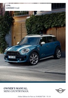 2020_COUNTRYMAN_W_MINI_Connected用户手册 封面