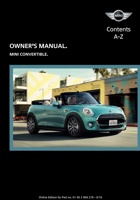 2016_MINI_Convertible用户手册 封面