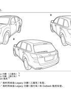 斯巴鲁傲虎2012款说明书 封面