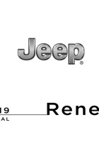 2019JEEP吉普进口RENEGADE用户手册 封面