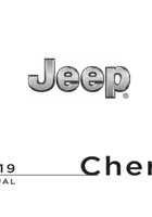 2019JEEP吉普进口CHEROKEE用户手册 封面