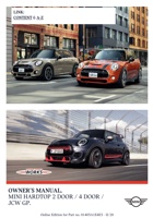 2021_MINIHARDTOP_2_DOOR用户手册 封面