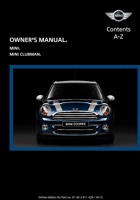 2014_MINI_Clubman用户手册 封面