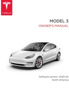 2020特斯拉MODEL 3北美用户手册2020.44 封面