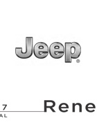 2017JEEP吉普进口RENEGADE用户手册 封面